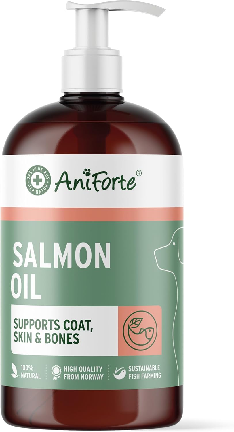 AniForte Aceite de Salmón Premium 500 ml — Envase Reciclable