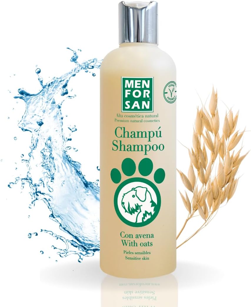 MENFORSAN Champú Natural de Avena para Perros