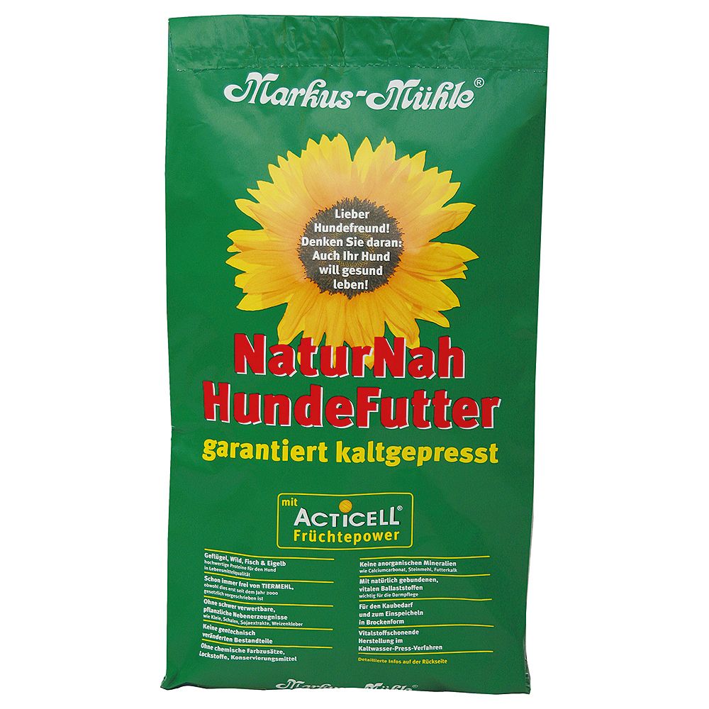 Markus-Mühle Acticell pienso natural para perros - 2 x 15 kg - Pack Ahorro