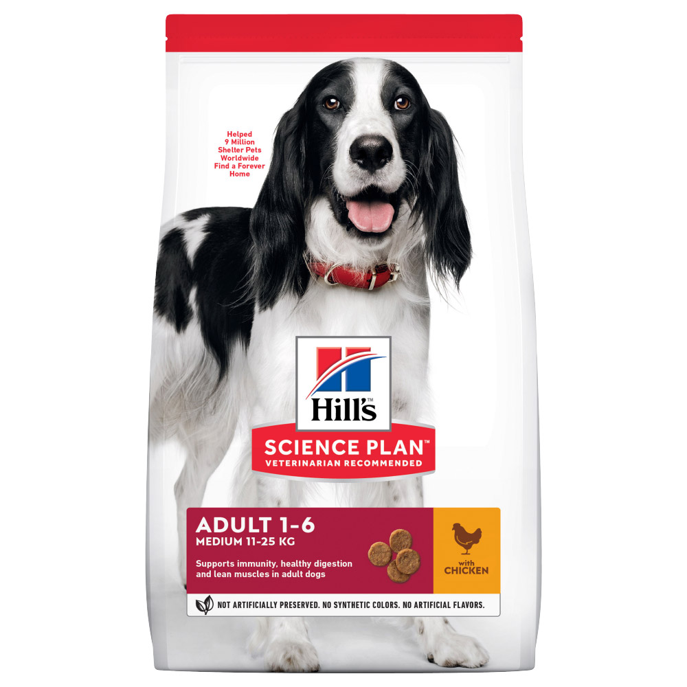 Hill's Science Plan Adult 1-6 Medium con pollo - 14 kg