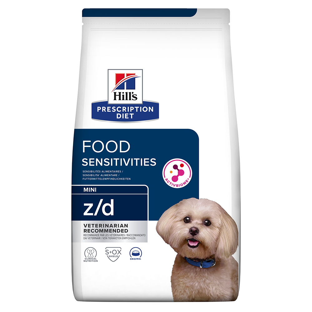 Hill's Prescription Diet z/d Mini Food Sensitivities pienso para perros - 2 x 6 kg - Pack Ahorro