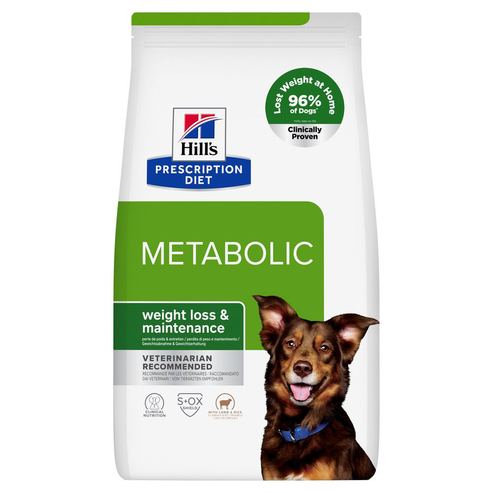 Hill's Prescription Diet Metabolic con cordero pienso para perro - 12 kg