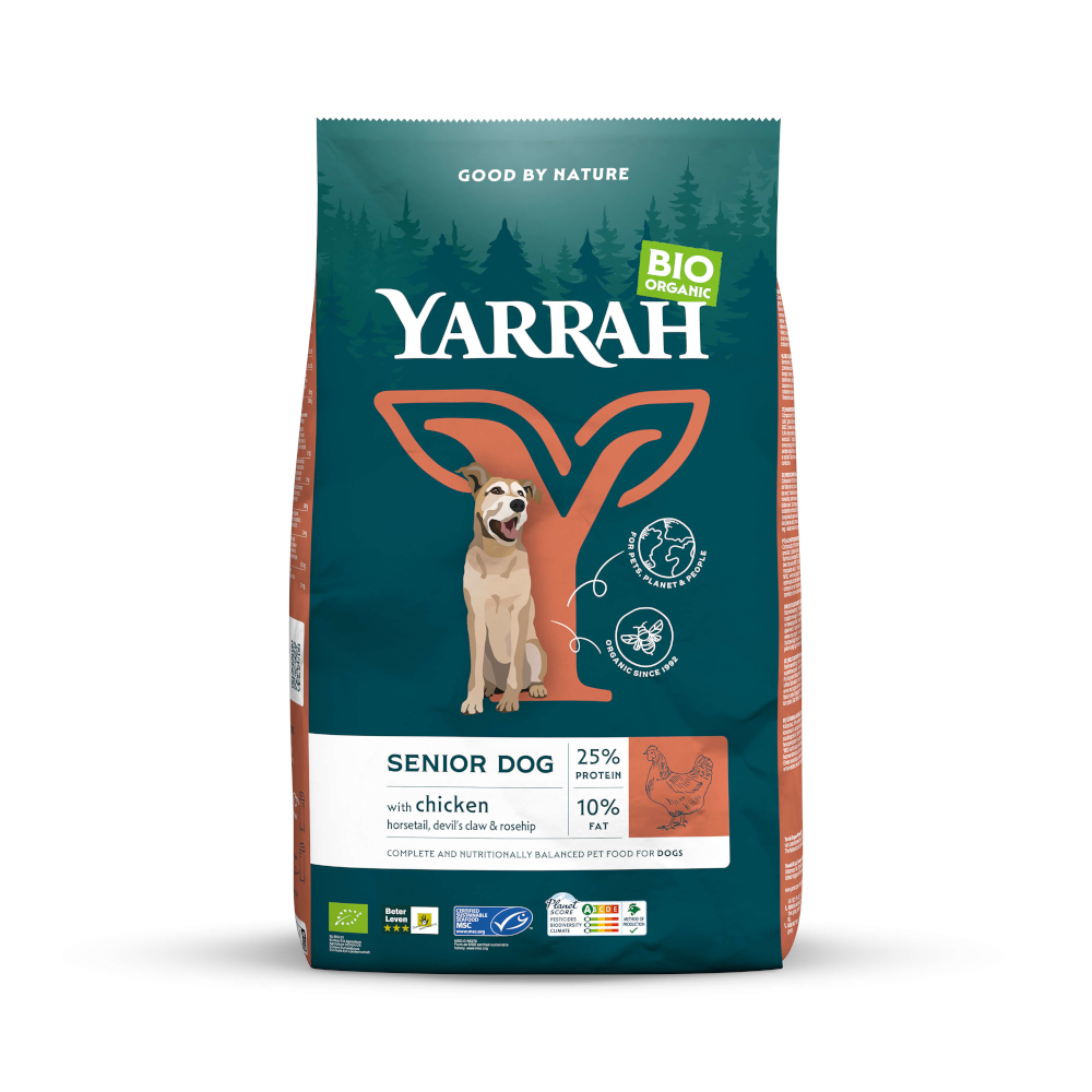 Yarrah Bio Senior con Pollo Ecológico 10 kg