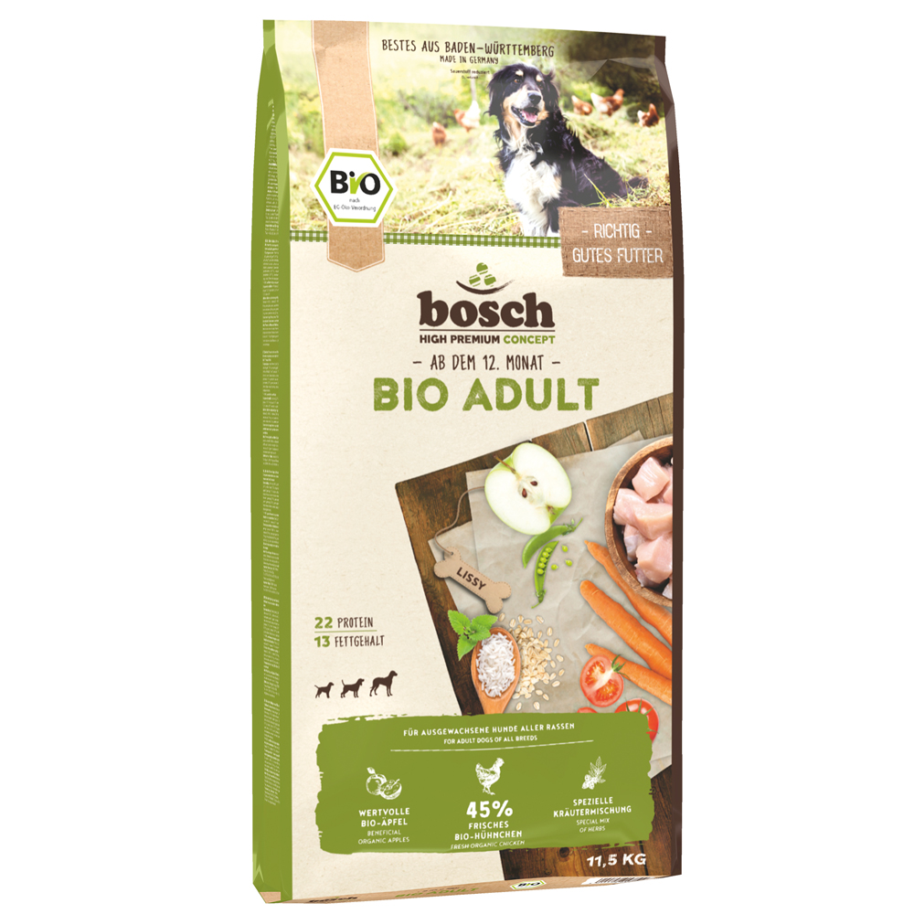 Bosch Bio Adult pienso ecológico para perros - 11,5 kg